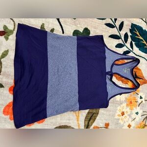 Like NEW Nike Purple and Gray Dri-FIT Tank Top